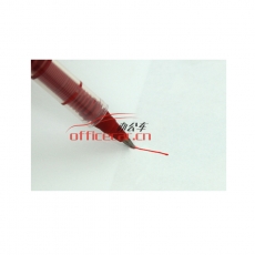 爱好 AIHAO AH-2001A 走珠笔 0.5mm 红色 12支/盒