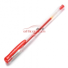 三菱 uni UM-100 双珠啫喱笔 0.5mm 红色 10支/盒