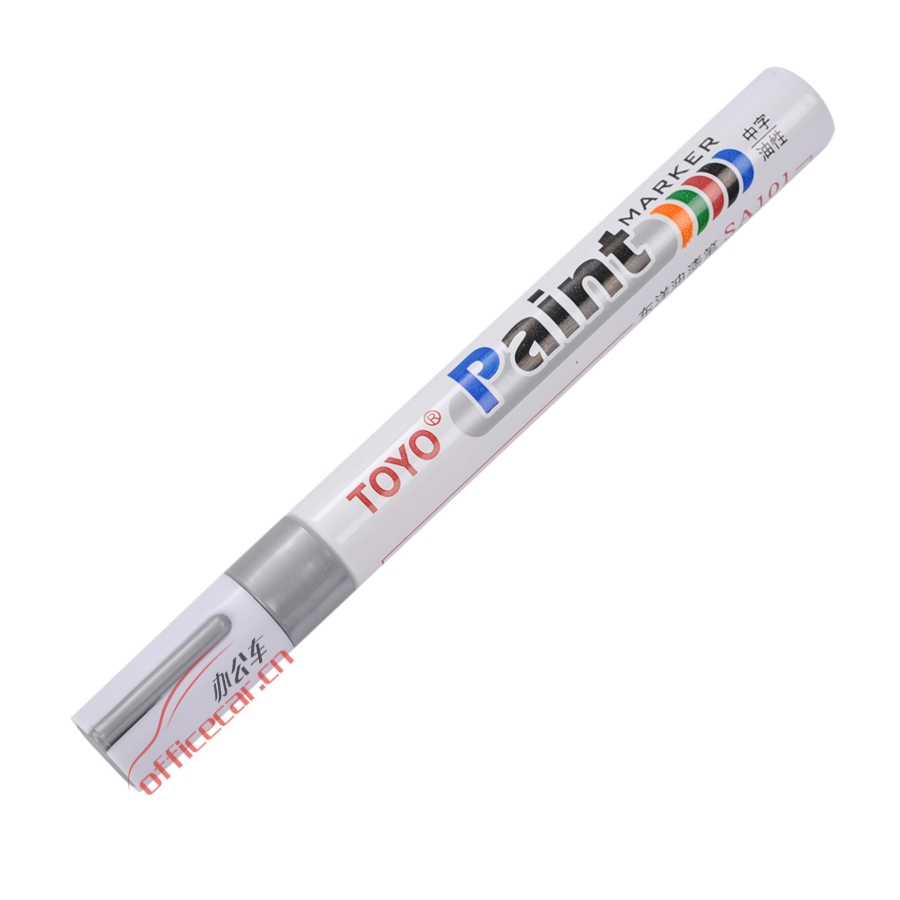 东洋 TOYO SA-101 油漆笔 2.8mm （银色） 12支/盒