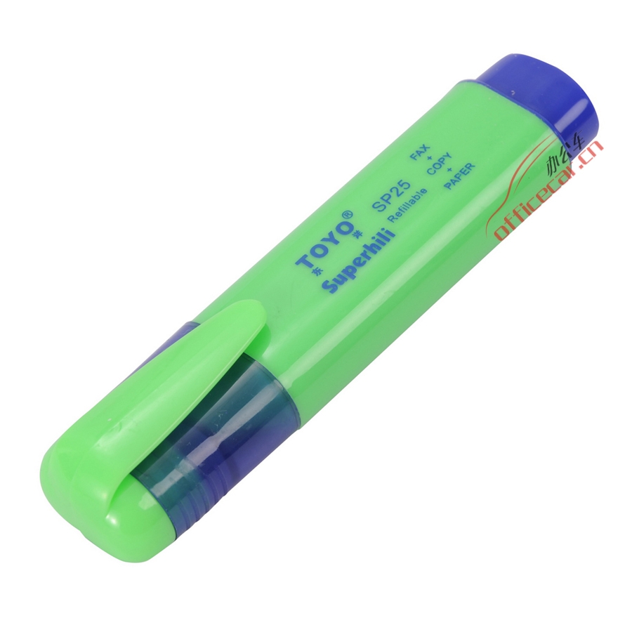 东洋 TOYO SP-25 荧光笔 4.8mm （绿色） 10支/盒