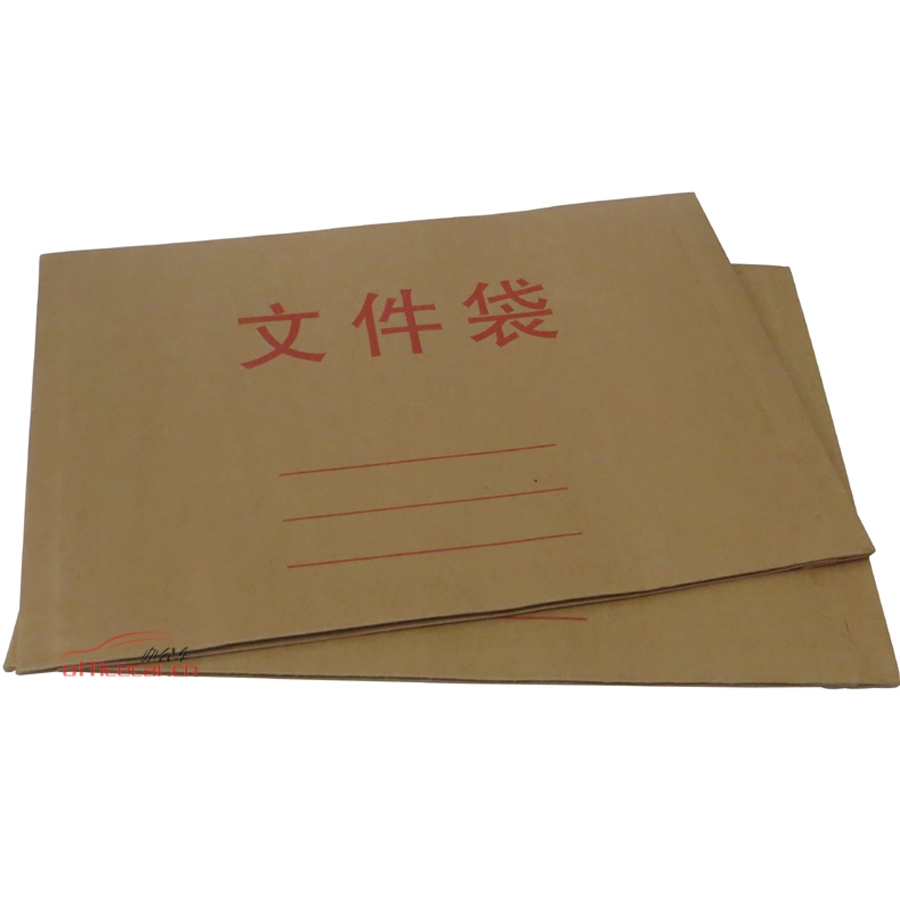 国产 Domestic 牛皮纸文件袋 (A4) 横式 300g 50个/包