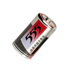 555 R20S 大号/1号优质碳性电池锌锰电池 2个装 12个/盒