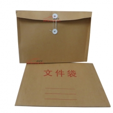 国产 Domestic 牛皮纸文件袋 (A4) 横式 300g 50个/包