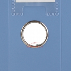 齐心 Comix A1249 粘扣档案盒/文件盒/资料盒A4 55mm 蓝色