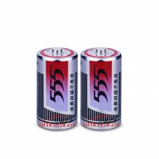 555 R14S 2号/3号优质碳性电池锌锰电池 2个装 24个/盒