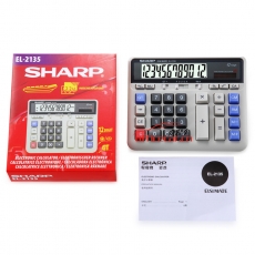 夏普 SHARP EL-2135 12位桌面型银行/财务专用计算器
