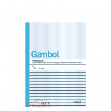 渡边 Gambol G5407 无线装订本（软皮抄） A5 40页 12本/封