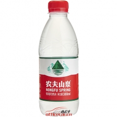 农夫山泉 N.f.s.q 饮用天然水 380ml/瓶 24瓶/箱