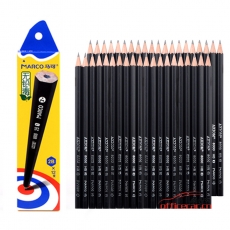 马可 Marco 8000 2B 黑色杆铅笔 12