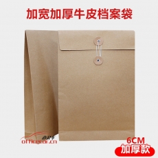 国产 G.C 牛皮纸（档案袋）350g 6cm 2
