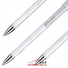 得力 deli A651 文具0.5mm（可擦笔） 全针管中性笔水笔签字笔 黑色 12支/盒