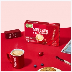 雀巢 Nescafe 原味1+2速溶咖啡 15g/袋 24杯/盒