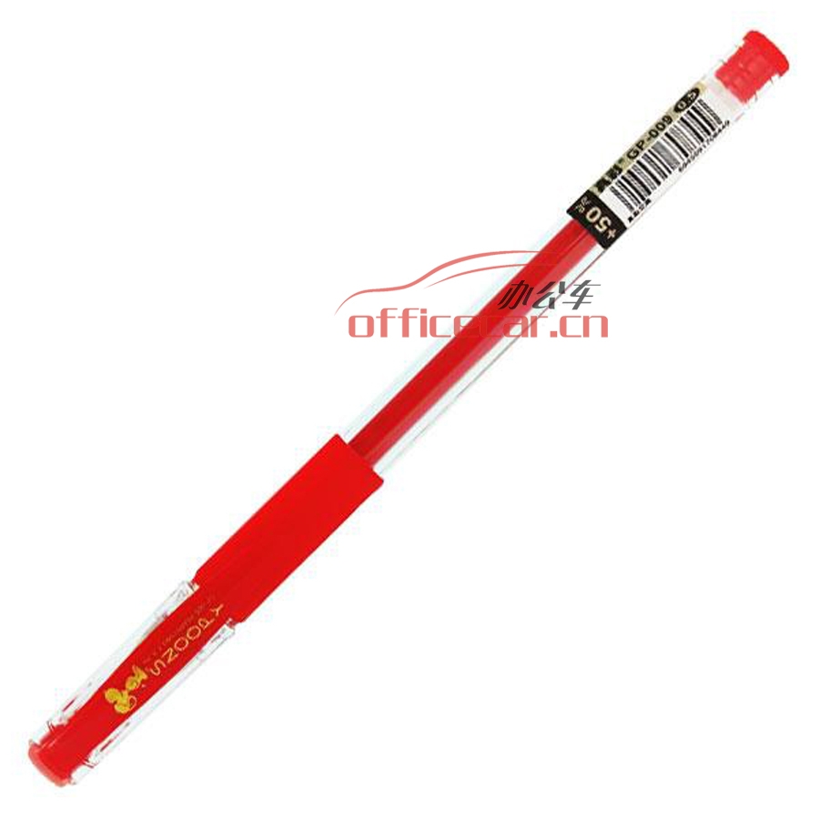 真彩 Truecolor GP-009 金装中性笔 0.5mm （红色）12支/盒