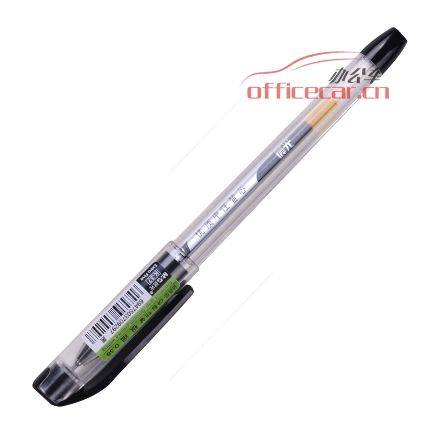 晨光 M&G K-37 中性笔 0.38mm 黑色 12支/盒