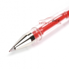 三菱 uni UM-100 双珠啫喱笔 0.5mm 红色 10支/盒