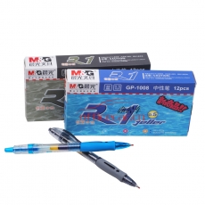 晨光 M&G GP-1008 按动中性笔 0.5mm （蓝色） 12支/盒