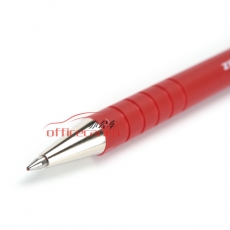 斑马 ZEBRA R-8000 橡胶杆安全圆珠笔 0.7mm 红色 10支/盒