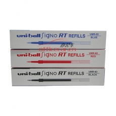 三菱 uni UMR-83 中性笔芯 0.38mm 红色 10支/盒（按动专用）