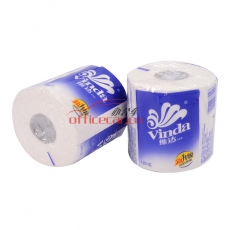 维达 Vinda V4028 蓝色经典卫生纸卷纸 180g 10卷/条 6条/袋