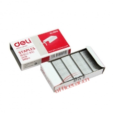 得力 Deli 0015 统一订书钉 23/10 1000枚/盒 5盒/封