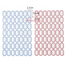 国产 Domestic 手写标签纸 7*7 22*