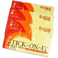 益而高 Eagle TY653-2PK 告示贴 40*50mm 2本/包 12本/封