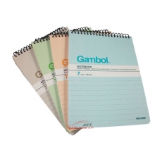 渡边 Gambol SA7506 线圈螺旋笔记本 A7 50页 24本/封