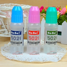 博宝 BOBO YS-5021 液体胶水 50ml （透明) 24支/盒