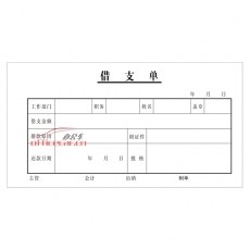 主力/华苑 H.Y 48K 借支单 20本/封