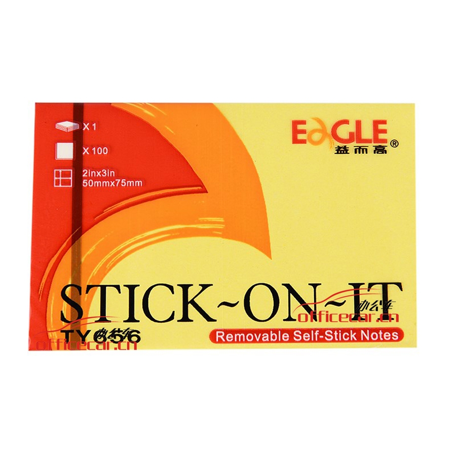 益而高 Eagle TY656 告示贴 50*75mm 12本/封