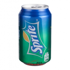 雪碧 Sprite 碳酸饮料 330ml/罐 24罐/箱