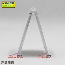 科记 KEJEA K-245 180*100mm 三角型台卡A字台牌牌台签V型桌签姓名牌横式PS材质会议