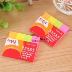 益而高 Eagle TY659-4N 4色组合装告示贴 彩色便利贴