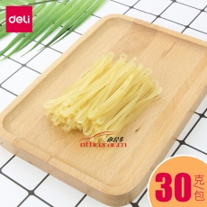 得力 deli 3211 30g 办公耐用乳胶圈/橡皮筋/橡胶圈/牛皮筋