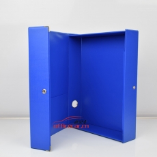 南国威利 N.G.W.L A801 粘扣档案盒/文件盒/资料盒 A4 55mm 蓝色 18个/箱