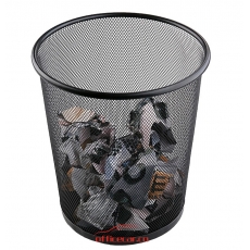 国产 Domestic （中号）铁网垃圾篓 （口径26.5底直径21高度28cm）