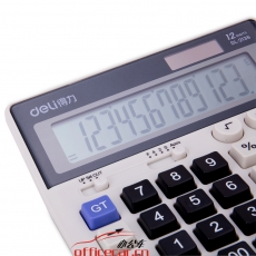 得力（deli） 2136/2136ES 中大台计算器