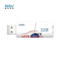 朗科（Netac）32GB USB3.0 U盘U905 精灵推拉式高速闪存盘 加密U盘