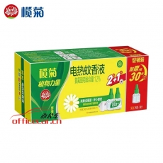 榄菊蚊香液电蚊香驱蚊液灭蚊液电蚊香液无香3瓶1器（33ml*2+20ml*1）