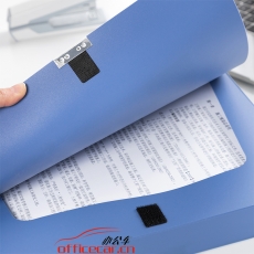 得力(deli)5682 1只35mmA4塑料文件盒档案盒 加厚资料盒 财务凭证考试收纳